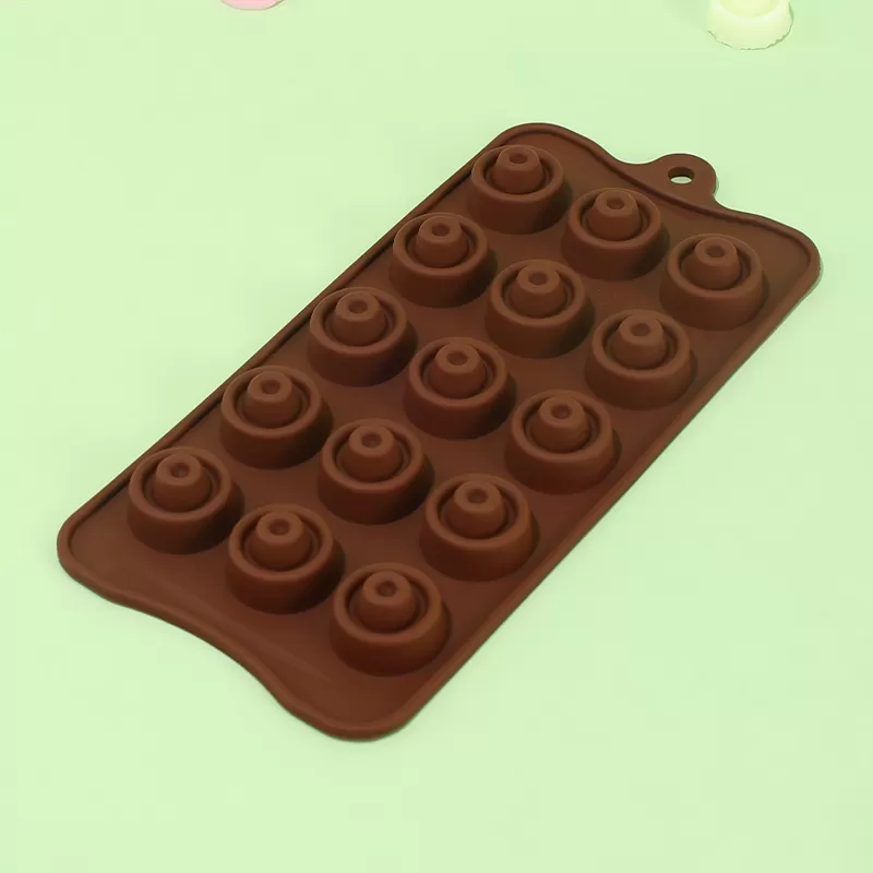 YH-520 Silicone 15-Hole Chocolate Mold