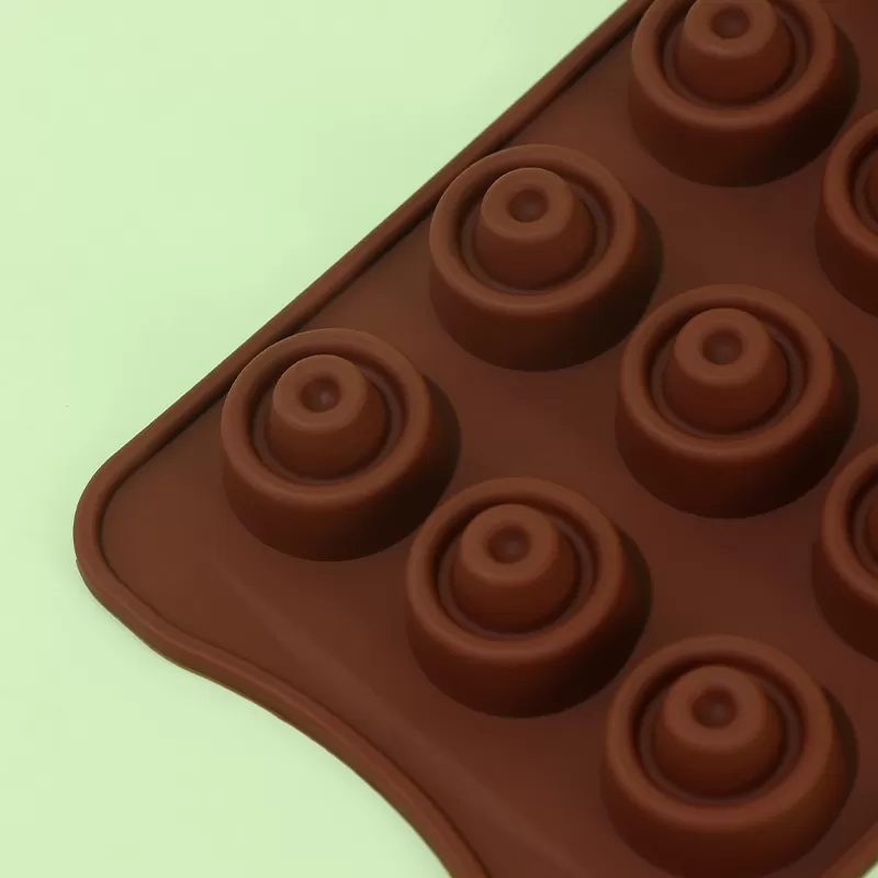 YH-520 Silicone 15-Hole Chocolate Mold