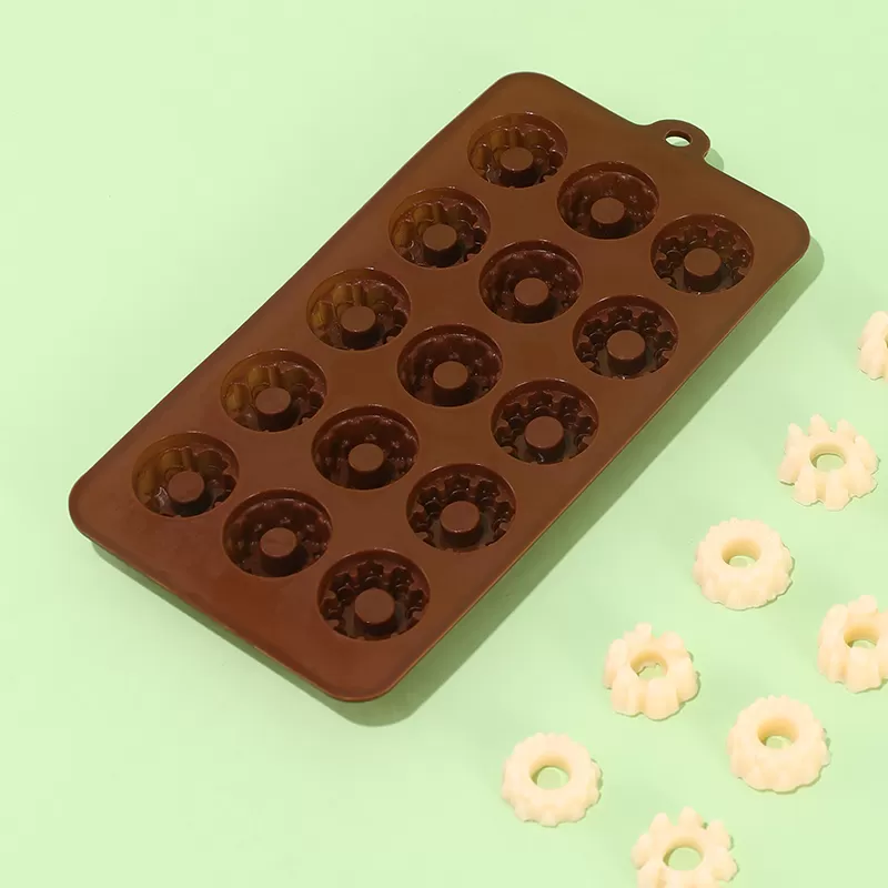 YH-521 Silicone 15-Hole Chocolate Mold