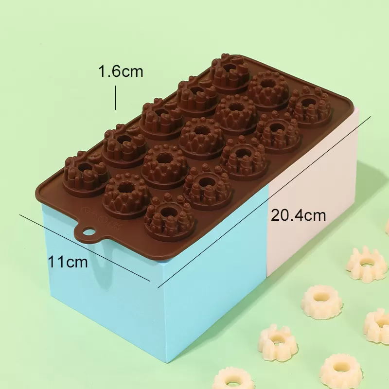 YH-521 Silicone 15-Hole Chocolate Mold