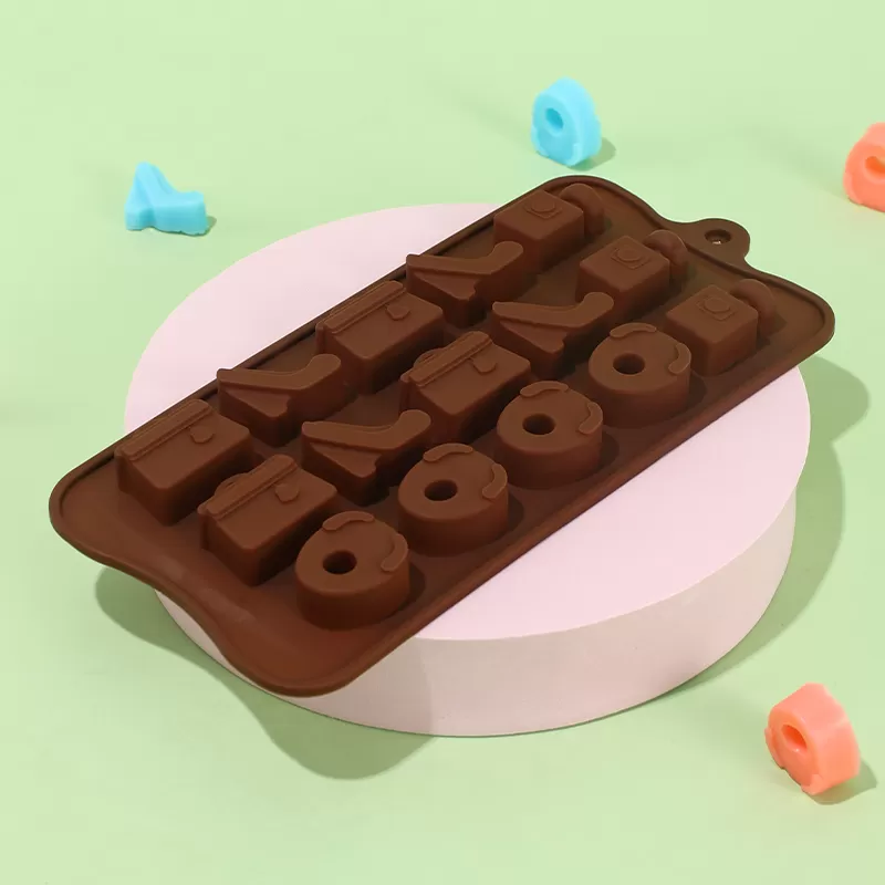 YH-524 Silicone 15-Hole Chocolate Mold