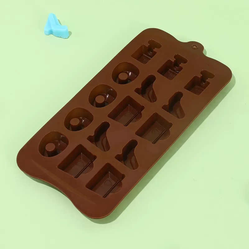 YH-524 Silicone 15-Hole Chocolate Mold