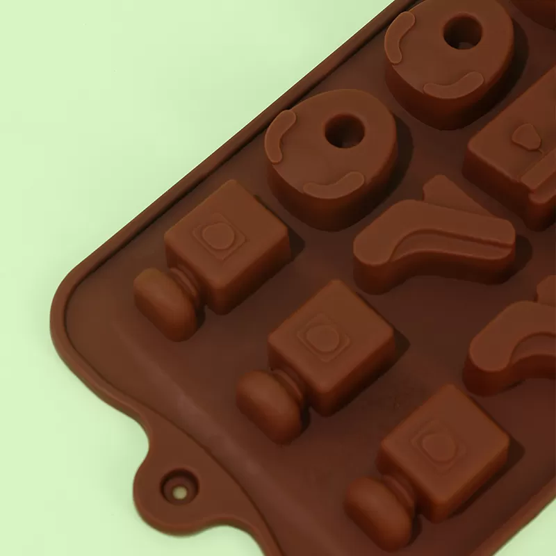 YH-524 Silicone 15-Hole Chocolate Mold