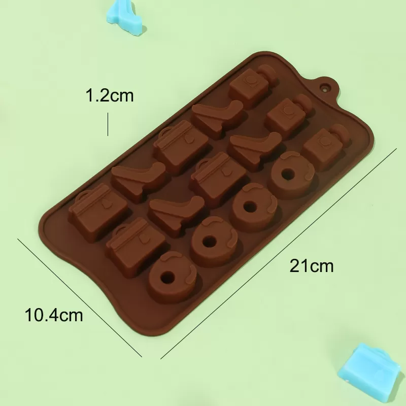 YH-524 Silicone 15-Hole Chocolate Mold